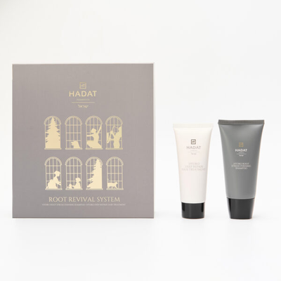 Hadat cosmetics Root Revival System Kit – plaukų šaknų atkūrimo priemonių rinkinys