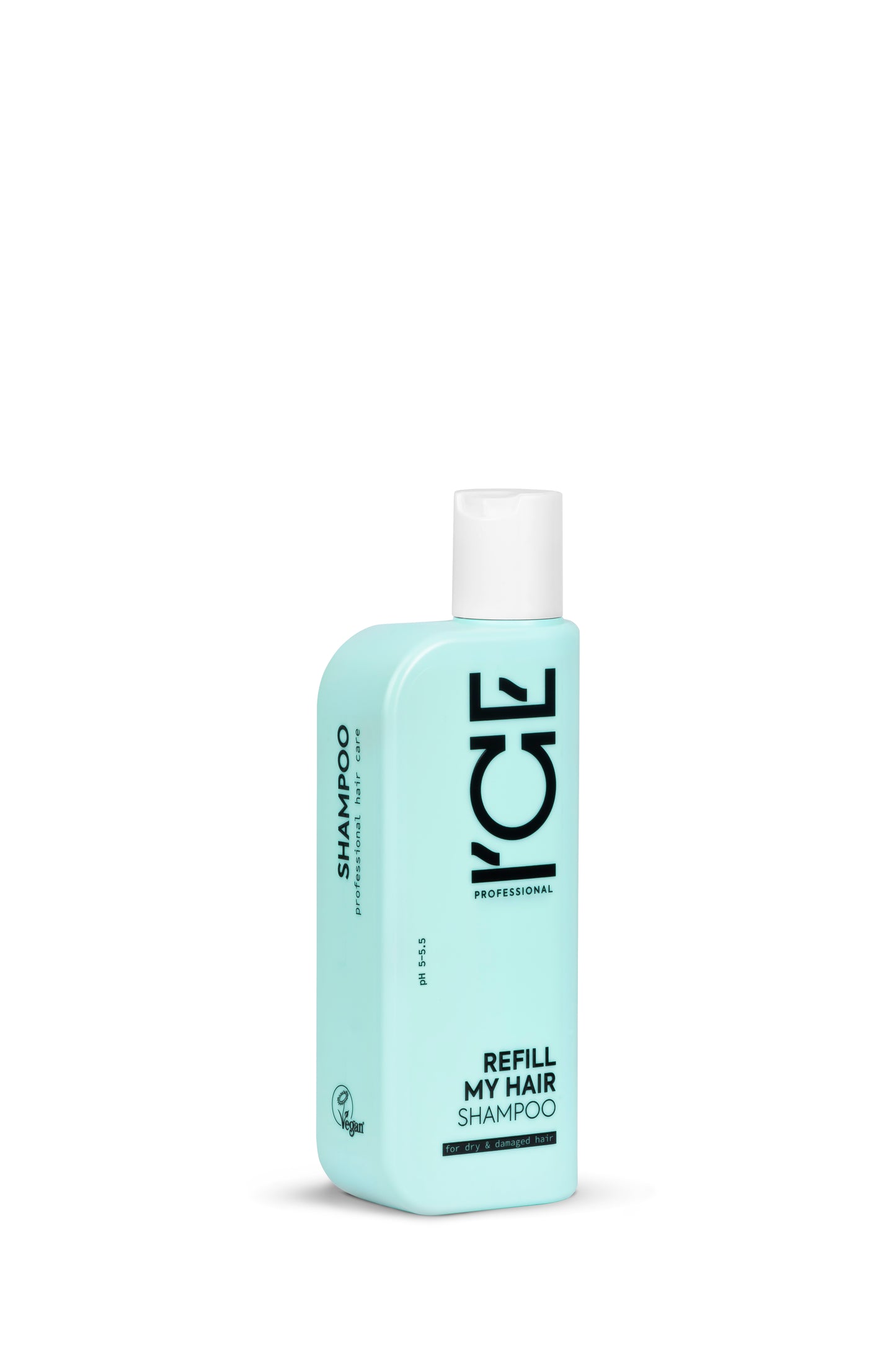 ICE Refill My Hair atstatantis šampūnas sausiems plaukams, 250 ml