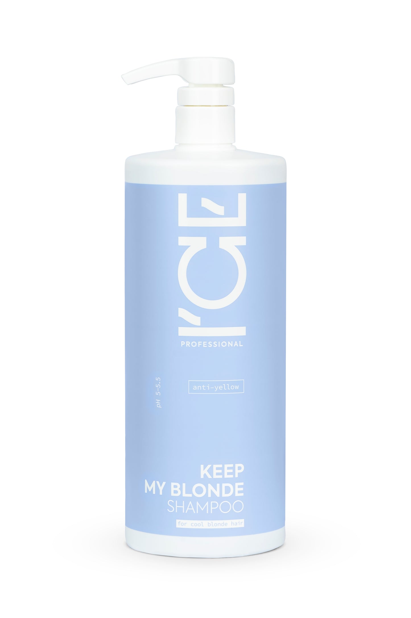 ICE Keep My Blonde šampūnas šviesiems plaukams šalinantis geltoną atspalvį, 1000 ml