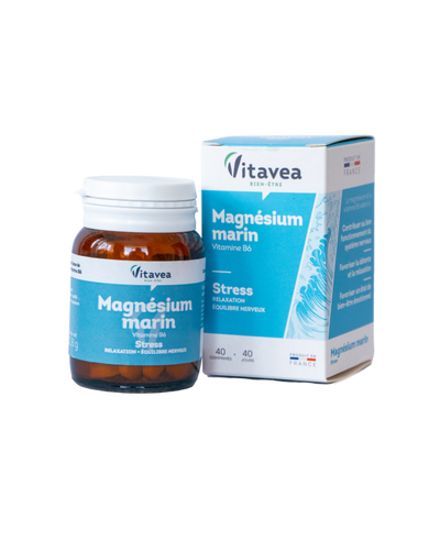 Vitavea Magnis jūrinės kilmės + vitaminas B6, maisto papildas