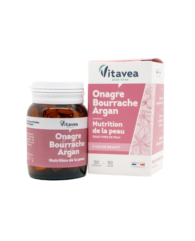 VITAVEA Nakvišų, agurklių, argano aliejai  odos maitinimui