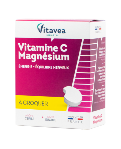 Vitavea Vitaminai C, B6 ir magnis