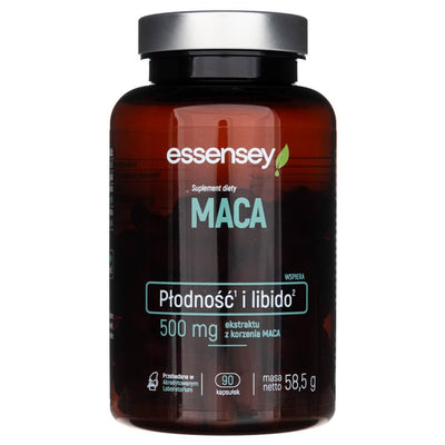 Essensey Maca 500 mg - 90 kapsulių
