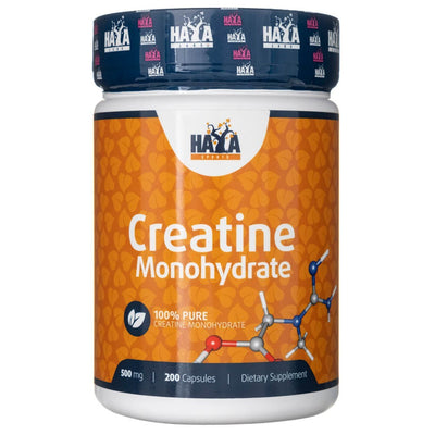 Haya Labs kreatino monohidratas 500 mg - 200 kapsulių