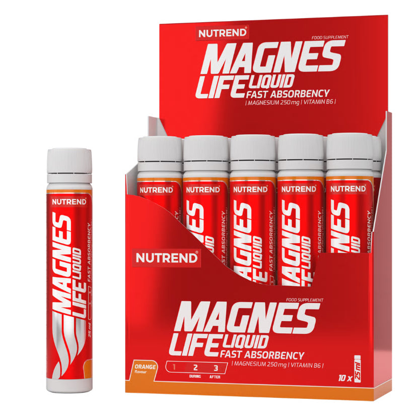 Nutrend Magneslife skystasis apelsinas - 10x25 ml