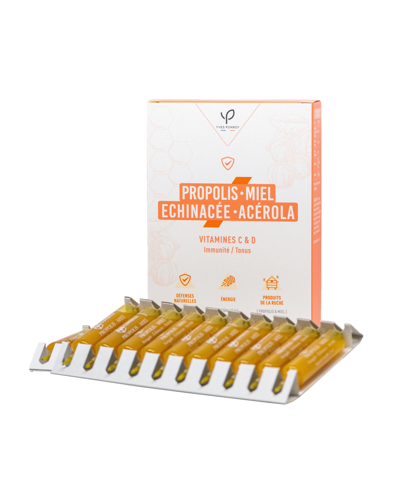 Vitavea Propolis su rausvažiede ežiuole, acerola, vitaminais C ir D