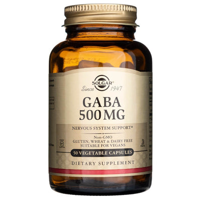 Solgar GABA 500 mg - 50 kapsulių