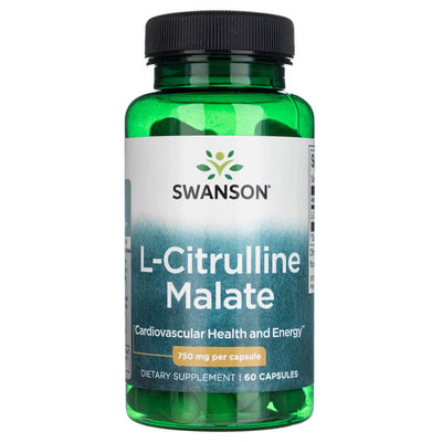 Swanson L-Citrulino malatas 750 mg - 60 kapsulių