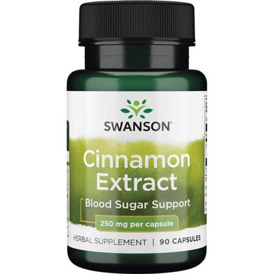 Swanson Cinamono ekstraktas 250 mg - 90 kapsulių
