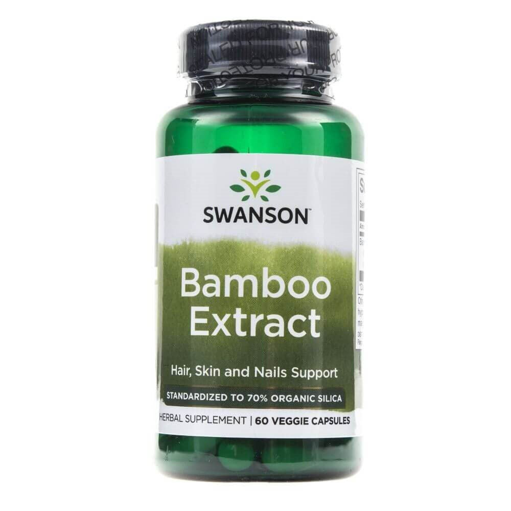 Swanson Bambuko ekstraktas 300 mg - 60 kapsulių