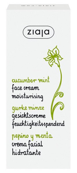 Ziaja Gurken-Minze-Feuchtigkeitscreme, 50 ml