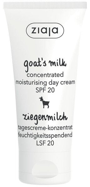 Ziaja Ziegenmilchkonzentrierte Tages-Gesichtscreme LSF 20, 50 ml