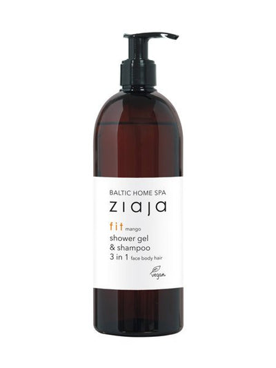 Ziaja Baltic Home SPA FIT Duschgel und Shampoo 3 in 1, 500 ml