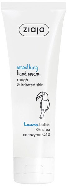 Glättende Handcreme von Ziaja mit fetter Butter +3 % UREA, 80 ml