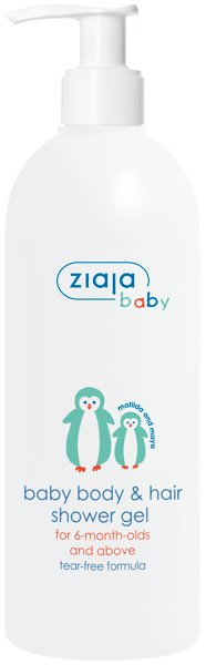 Ziaja Baby Körper- und Haarduschgel, 400 ml