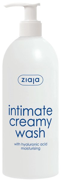 Ziaja Intimhygiene-Cremereiniger mit Hyaluronsäure (mit Spender), 500 ml