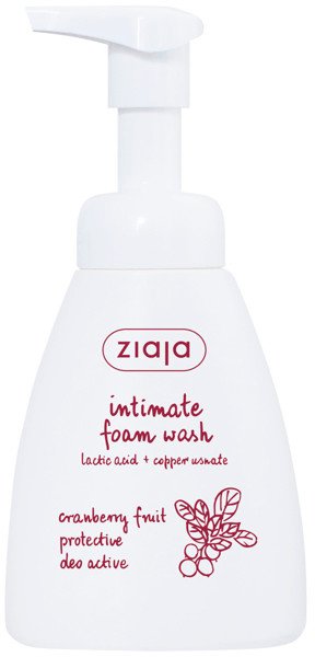 Ziaja Intimhygienewaschgel mit Cranberry (mit Spender), 250 ml