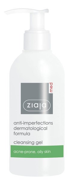 Ziaja Med Anti-Unreinheiten-Reinigungsgel (mit Spender), 200 ml