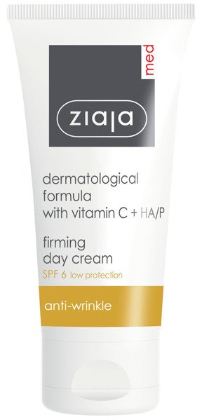 Ziaja Med straffende Tages-Gesichtscreme mit Vitamin C, 50 ml