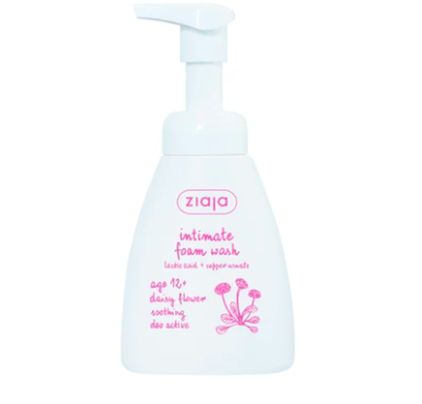 Ziaja Intimhygieneschaum mit Sonnenblumen (mit Spender), 250 ml