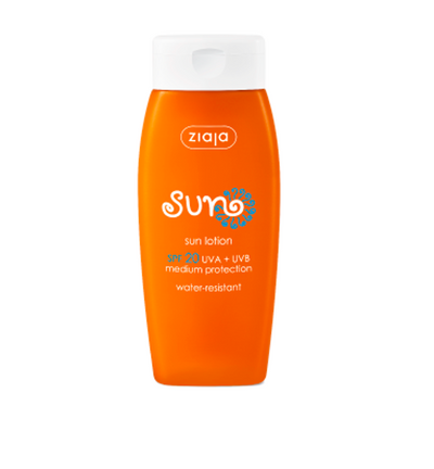 Ziaja Sun Line Wasserfeste Sonnenlotion LSF 20, 150 ml.