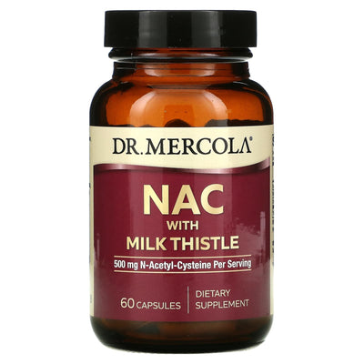 DR.Mercola NAC &amp; Mariendistel, 60 Kapseln