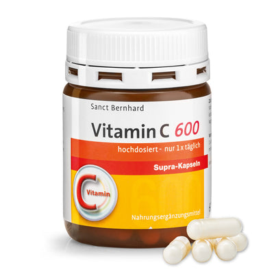 Sanct Bernhard Vitamin C 600 mg, 60 Kapseln