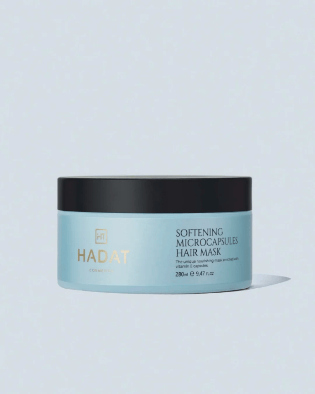 HADAT Softening Microcapsule Hair Mask – švelninanti mikrokapsulių plaukų kaukė su vitaminu E, 280 ml