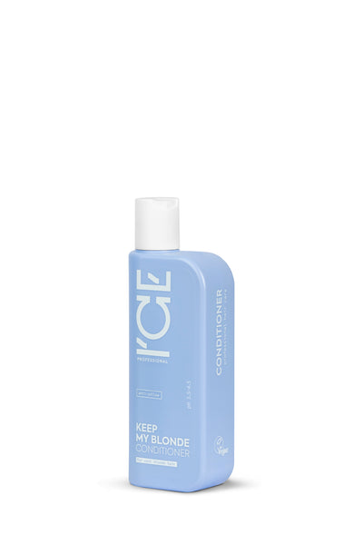 ICE Keep My Blonde kondicionierius šviesiems plaukams šalinantis geltoną atspalvį, 250 ml