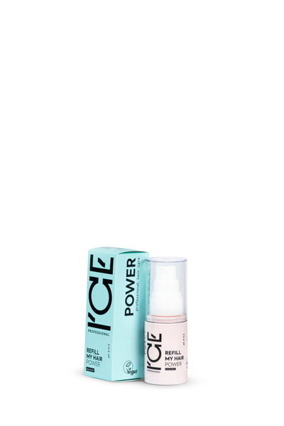 ICE Refill My Hair maitinanti koncentruota priemonė sausiems plaukams, 30 ml