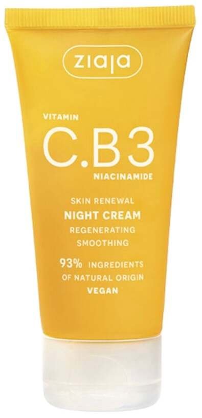 Nachtgesichtscreme Ziaja Vitamin C.B3 Niacinamid, 50 ml