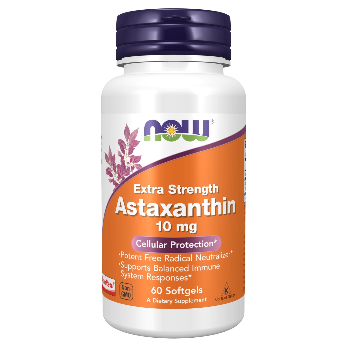 JETZT Astaxanthin aus Mikroalgen 10 mg, 60 Kapseln