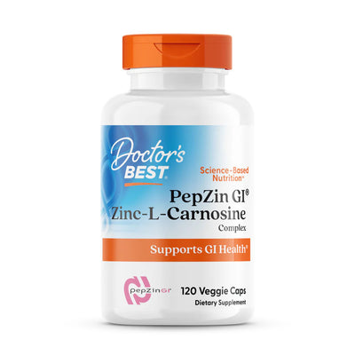 Doctor's Best PepZin GI Zink-L-Carnosin, 120 Kapseln