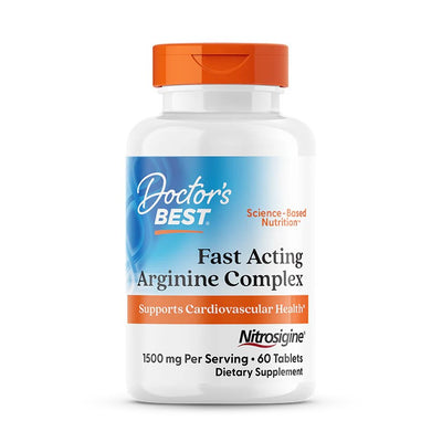 Doctors Best Arginin-Komplex 750 mg, 60 Kapseln