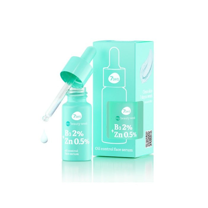 7DAYS MY BEAUTY WEEK Seboreguliuojantis veido serumas B3+ZN, 20 ml kaina