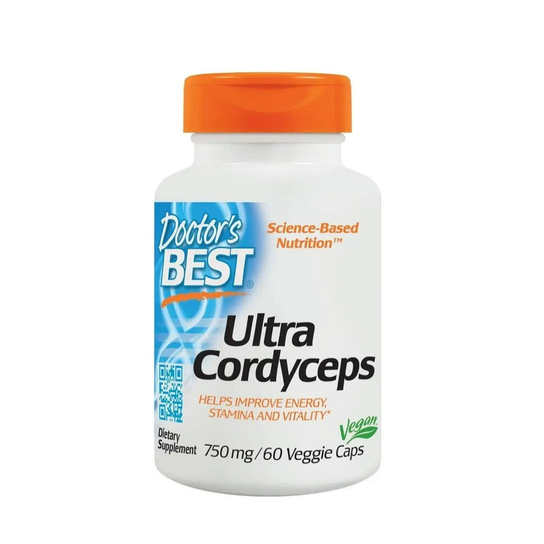 Doctor's Best Cordyceps (Cordyceps) 750 mg, 60 Kapseln