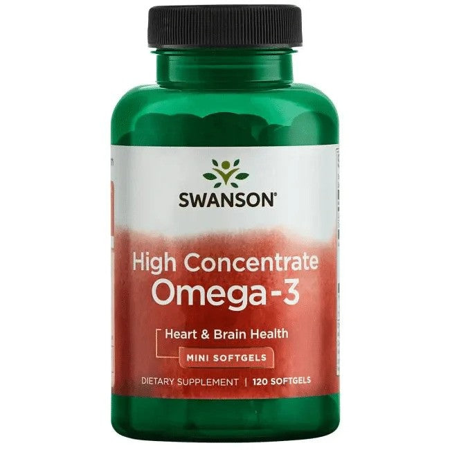 Swanson Hochkonzentriertes Omega 3, 120 Kapseln