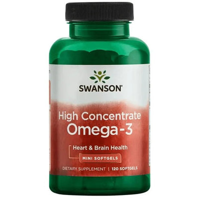 Swanson Hochkonzentriertes Omega 3, 120 Kapseln