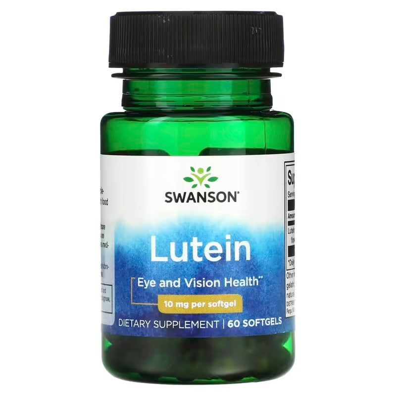 Swanson Lutein 10 oder 20 mg, 60 Kapseln