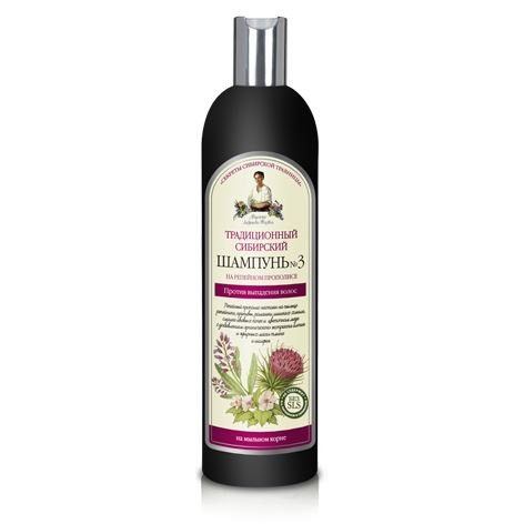 Babushka Agafja Sampunas nuo plauku slinkimo ?3 Burdock Propolis, 550 ml kaina