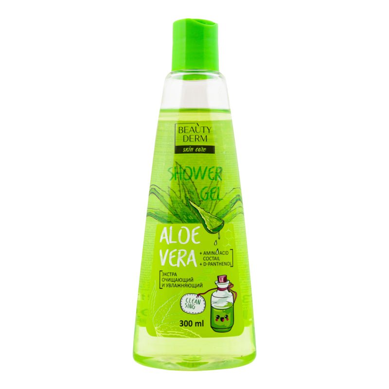 BEAUTYDERM Duso gelis Aloe Vera, 300 ml kaina