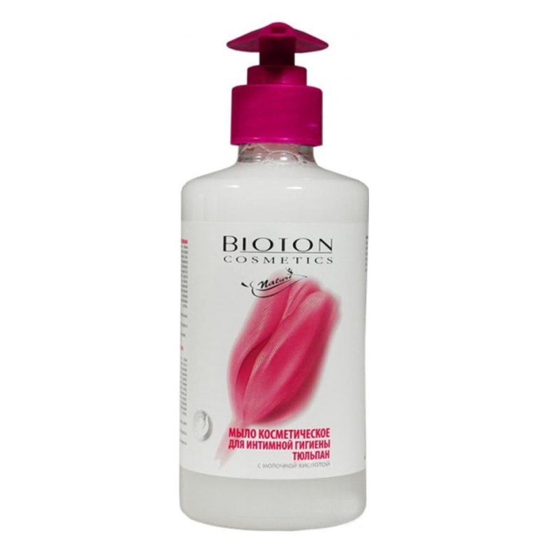 BIOTON COSMETICS Muilas intymiai higienai su pieno rugstimi Tulpe, 300 ml kaina