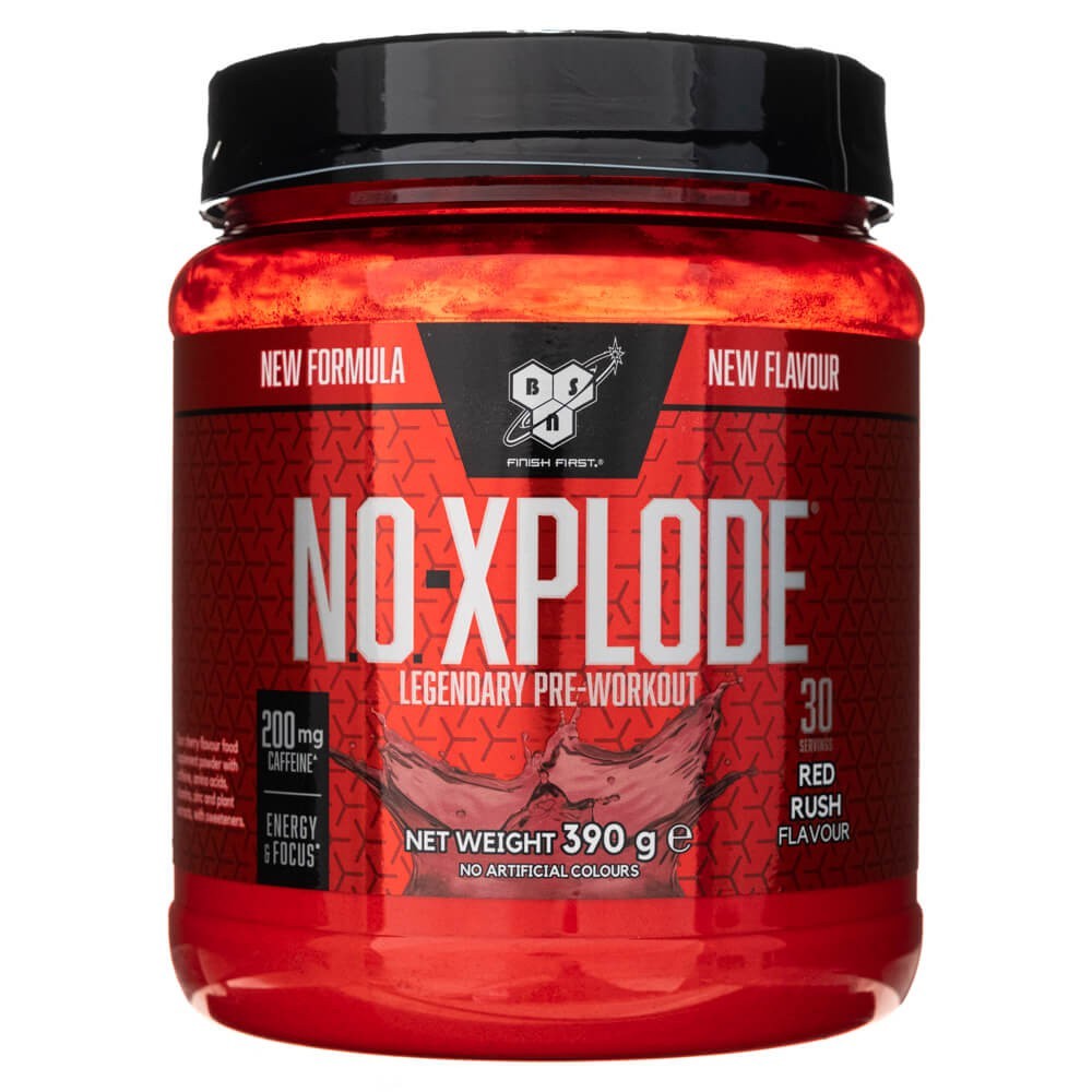 BSN No-Xplode, Red Rush skonio - 390 g