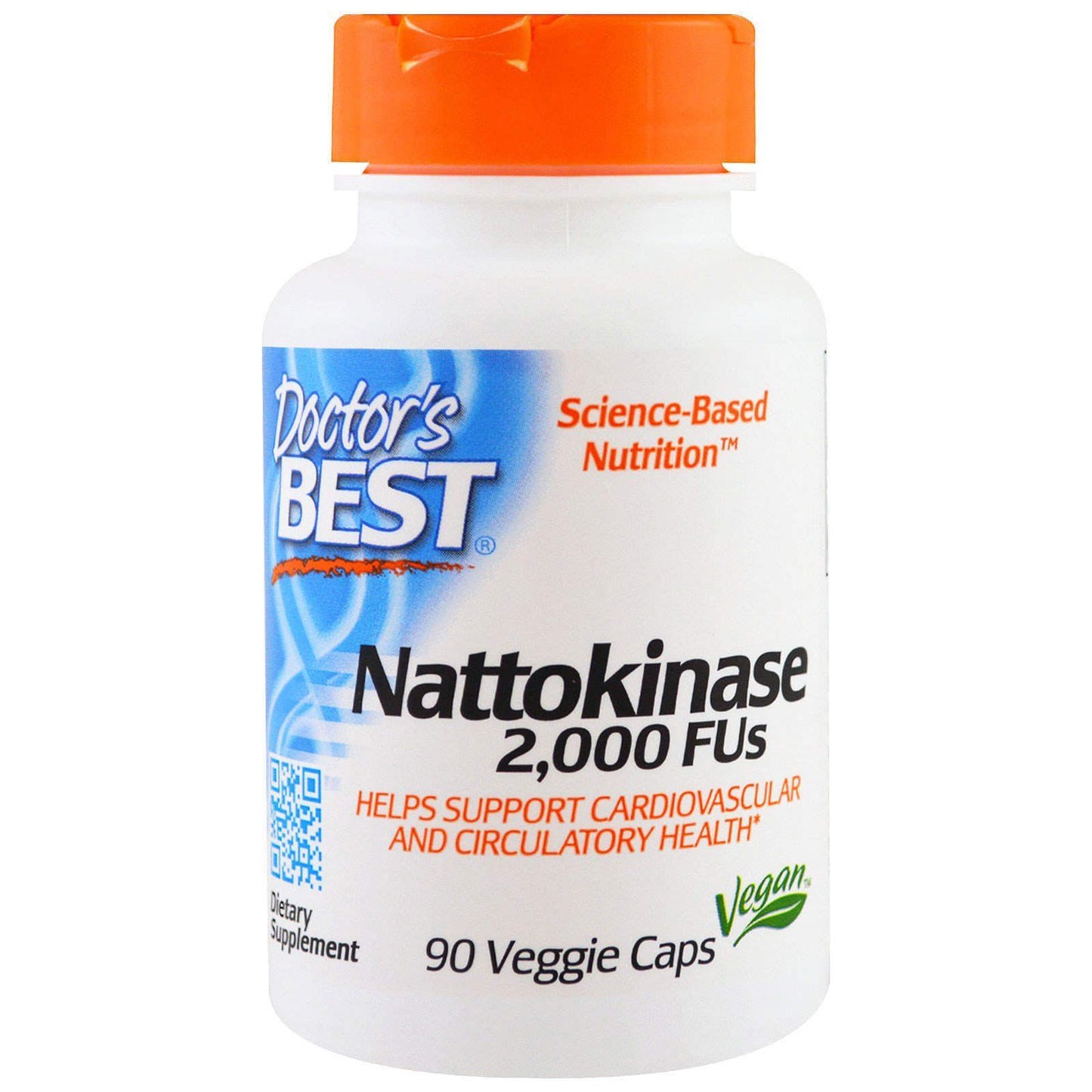 Doctor's Best Nattokinase 2000 TV, 90 Kapseln