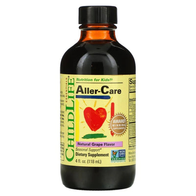 ChildLife Aller-Care, skystas vitaminas C, vynuogių - 118 ml