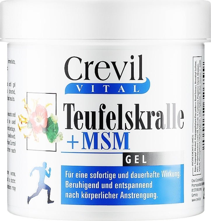 Crevil, masažinis gelis, 250ml kaina