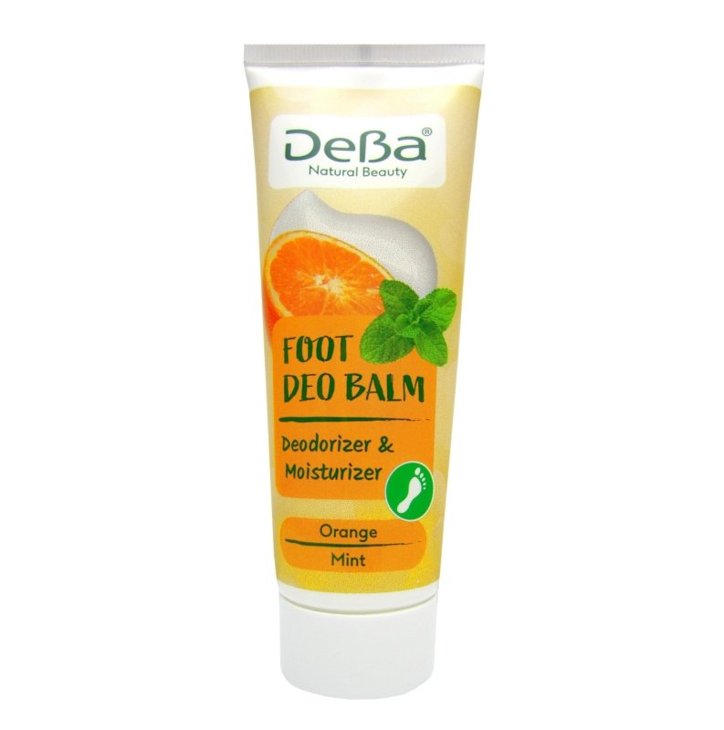 DeBa NATURAL BEAUTY Pedu balzamas su karbamidu, migdolu aliejumi ir metomis, 75 ml kaina