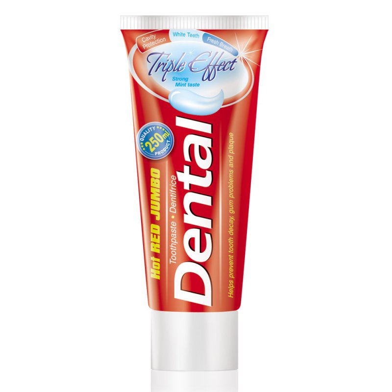 DENTAL Triple Effect dantu pasta 250 ml kaina