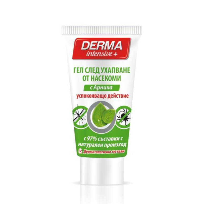 DERMA INTENSIVE+ Gelis nuo ikandimu, 30 ml kaina