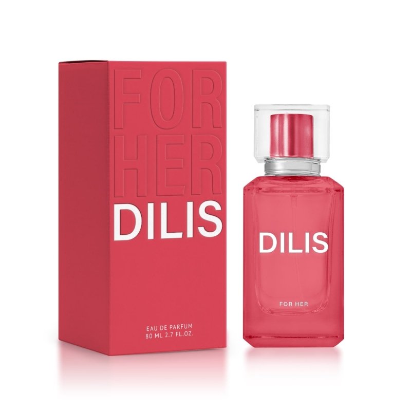 DILIS Parfumuotas vanduo moterims For Her, 80 ml kaina